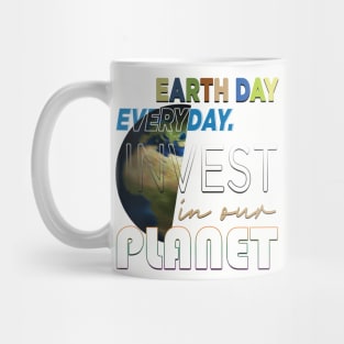 Earth Day is a yearly occasion on April 22 to show support for natural security. First held on April 22, 1970. Mug